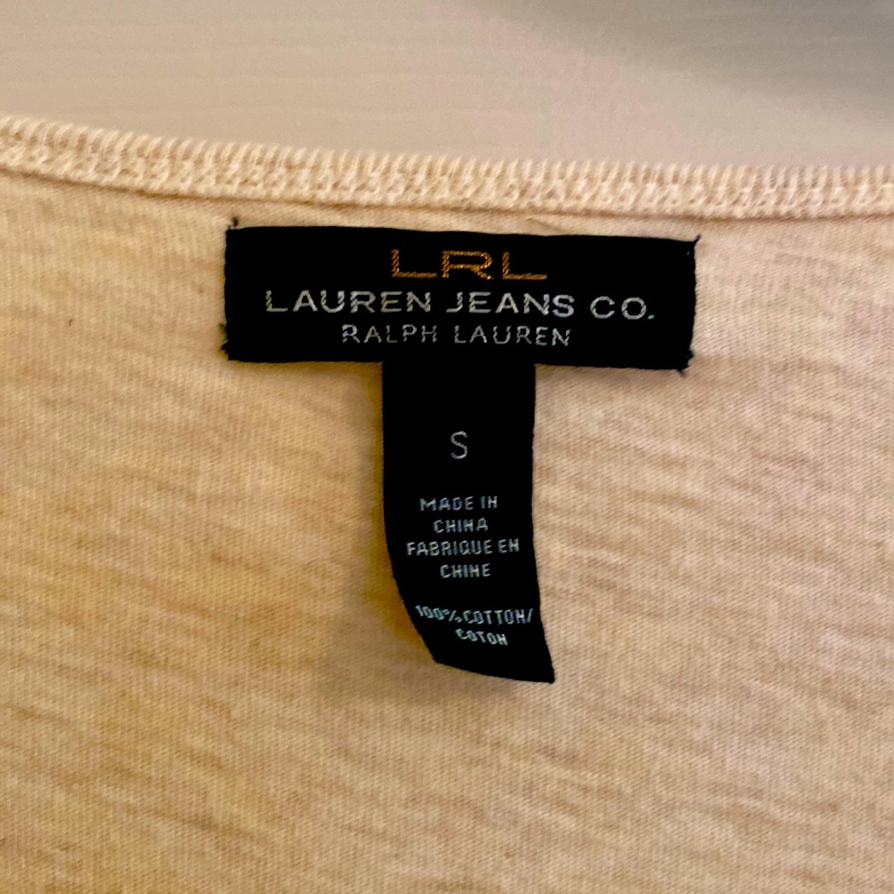 LRL RALPH LAUREN T-SHIRT